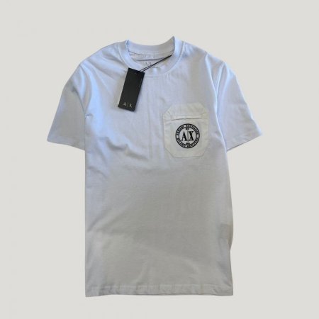 armani t-shirt - ابيض